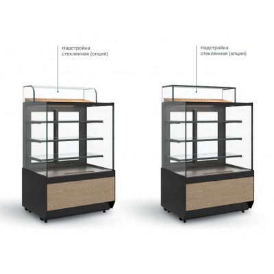 Кондитерская витрина Carboma KC70 VM 0,9-1 LIGHT (версия 2.0) (9005-0109) Кондитерская витрина Carboma KC70 VM 0,9-1 LIGHT (версия 2.0) (9005-0109)