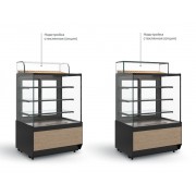 Кондитерская витрина Carboma KC70 VM 1,3-1 LIGHT (версия 2.0) (9005-0109)