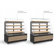 Кондитерская витрина Carboma K70 VM 0,9-1 LIGHT (версия 2.0) (9005-0109)