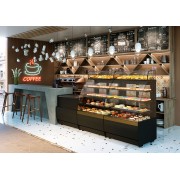 Кондитерская витрина Carboma K70 VV 1,3-1 STANDARD (версия 2.0) (9005-0109)