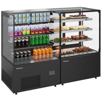 Кондитерская витрина Carboma KC71-130 VV 0,9-2 (открытая) Кондитерская витрина Carboma KC71-130 VV 0,9-2 (открытая)