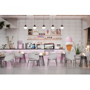 Настольная витрина для мягкого мороженого Carboma I83 VL 1,2-1