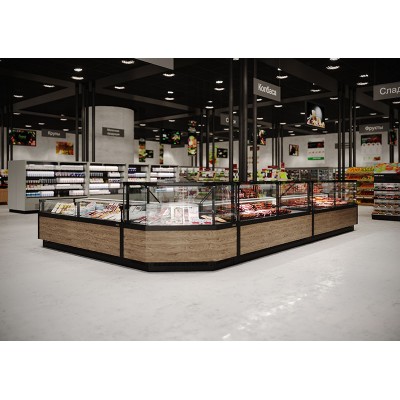 Холодильная витрина Carboma GC110 SM 2,5-1 (версия 2.0) (без боковин) Холодильная витрина Carboma GC110 SM 2,5-1 (версия 2.0) (без боковин)