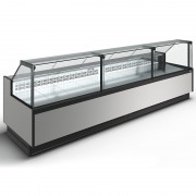 Холодильная витрина Carboma GC110 SM 3,75-1 (версия 2.0) (без боковин)