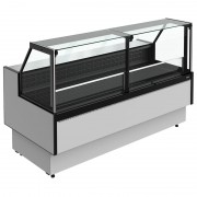 Морозильная витрина Carboma GC95 SL 2,0-1 с боковинами (версия 2.0) 9006-9005