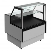 Холодильная витрина Carboma GC95 SM 0,94-1 с боковинами (версия 2.0) 9006-9005