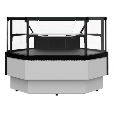 Холодильная витрина Carboma GC95 VM-5 -1 внешний угол с боковинами (версия 2.0) 9006-9005 Холодильная витрина Carboma GC95 VM-5 -1 внешний угол с боковинами (версия 2.0) 9006-9005