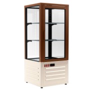 Холодильный кондитерский шкаф Carboma D4 VM 120-1 (R120C) (1015-0102 (бежево-коричневый))