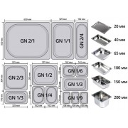 Гастроемкость Abat GN 1/3-20