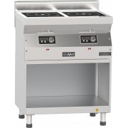 Плита индукционная 2-ух конфорочная Abat КИП-25Н-5,0