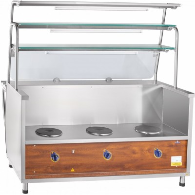 Мармит 1-х блюд Abat ПРЕМЬЕР ПМЭС-70Т-01, 3 полки Мармит 1-х блюд Abat ПРЕМЬЕР ПМЭС-70Т-01, 3 полки