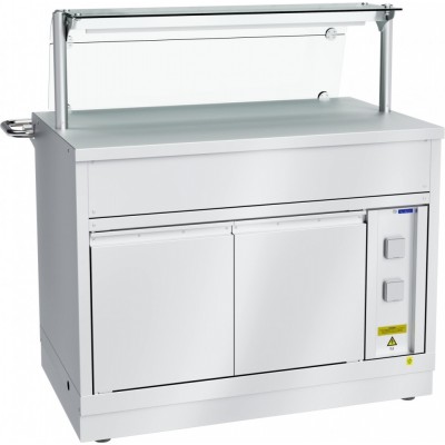 Прилавок для горячих напитков Abat Hot line ПГН-70Х-02, 1 стеклянная полка, вся нерж. Прилавок для горячих напитков Abat Hot line ПГН-70Х-02, 1 стеклянная полка, вся нерж.