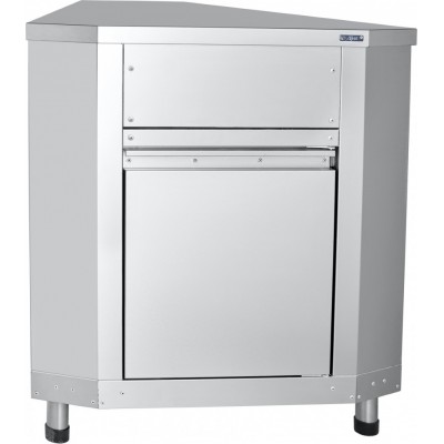 Модуль поворотный Abat АСТА МП-45КМ-01, внутрен. 45°, столешница нерж. Модуль поворотный Abat АСТА МП-45КМ-01, внутрен. 45°, столешница нерж.