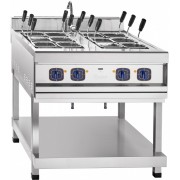 Электроварка кухонная двойная Abat ЭВК-90/2П 12хGN-1/6 (перфорированные, без крышки) вся нерж.