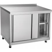 Стол-тумба купе пристенный с бортом Abat 700 серия СТКП-7-3