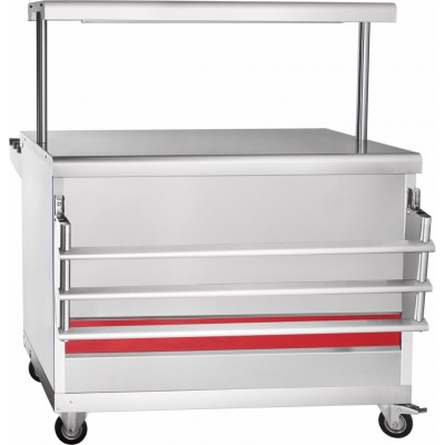 Прилавок для горячих напитков Abat передвижная ПГН-70ПМ, полка с подсветкой, откр., кашир. Прилавок для горячих напитков Abat передвижная ПГН-70ПМ, полка с подсветкой, откр., кашир.