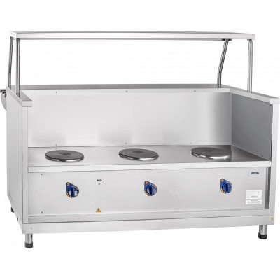 Мармит 1-х блюд Abat АСТА ПМЭС-70КМ-01, 1 полка, столешница нерж. Мармит 1-х блюд Abat АСТА ПМЭС-70КМ-01, 1 полка, столешница нерж.