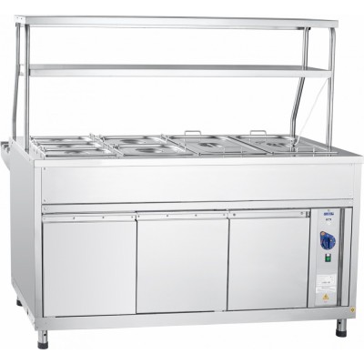 Мармит 2-х блюд Abat АСТА ЭМК-70КМ-01 паровой, 2 подогреваемые полки, столешница нерж. Мармит 2-х блюд Abat АСТА ЭМК-70КМ-01 паровой, 2 подогреваемые полки, столешница нерж.