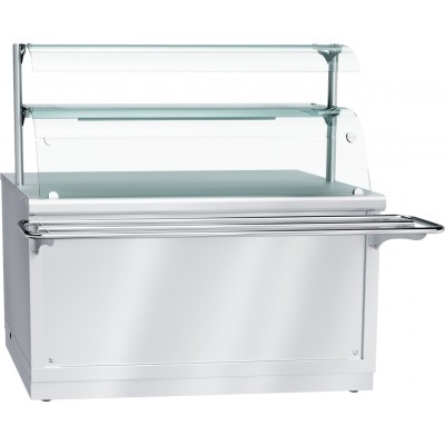 Прилавок для горячих напитков Abat Hot line ПГН-70Х-05, 2 стеклянные полки, вся нерж. Прилавок для горячих напитков Abat Hot line ПГН-70Х-05, 2 стеклянные полки, вся нерж.