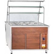 Мармит 2-х блюд Abat ПРЕМЬЕР ЭМК-70Т паровой, 3 полки