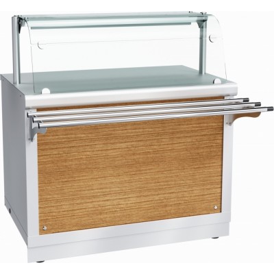 Прилавок для горячих напитков Abat Hot line ПГН-70Х-02, 1 стеклянная полка, вся нерж. Прилавок для горячих напитков Abat Hot line ПГН-70Х-02, 1 стеклянная полка, вся нерж.