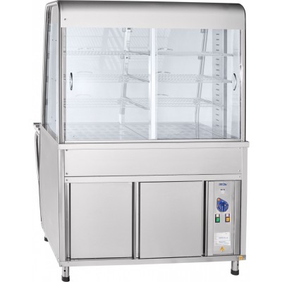 Прилавок-витрина тепловой Abat ПРЕМЬЕР ПВТ-70Т, закрытая витрина, кашир. Прилавок-витрина тепловой Abat ПРЕМЬЕР ПВТ-70Т, закрытая витрина, кашир.