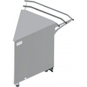 Модуль поворотный Abat Hot line МП-45Х, внешний, 45°, вся нерж.