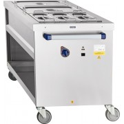 Электрический мармит Abat передвижная серия ЭМП-70, полка с бортом