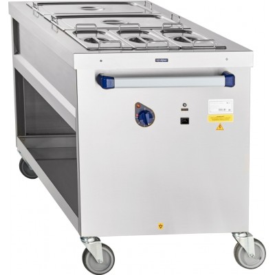 Электрический мармит Abat передвижная серия ЭМП-70, полка с бортом Электрический мармит Abat передвижная серия ЭМП-70, полка с бортом