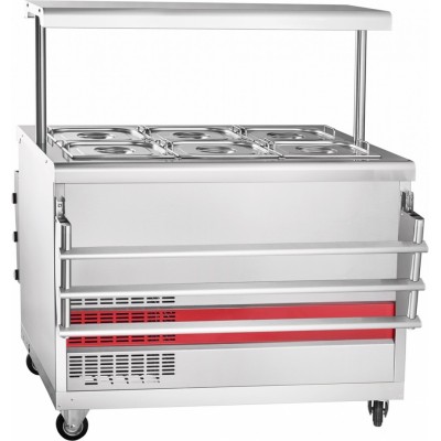 Прилавок холодильный Abat ПВВ(Н)-70ПМ-НШ откр., полка с подсветкой, кашир. Прилавок холодильный Abat ПВВ(Н)-70ПМ-НШ откр., полка с подсветкой, кашир.