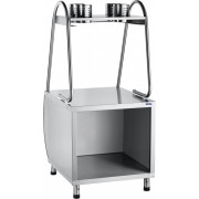 Прилавок для столовых приборов Abat ПАТША ПСП-70М, вся нерж.