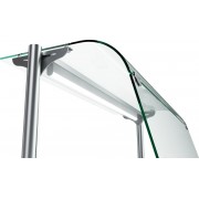 Электрический мармит кухонный 2-х блюд Abat Hot line ЭМК-70Х, 1 стеклянная полка, съемный нерж. фасад