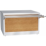 Прилавок-витрина тепловой Abat Hot line ПВТ-70Х-03, съемный нерж. фасад