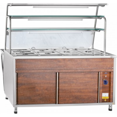 Мармит 2-х блюд Abat ПРЕМЬЕР ЭМК-70Т-01 паровой, 3 полки Мармит 2-х блюд Abat ПРЕМЬЕР ЭМК-70Т-01 паровой, 3 полки