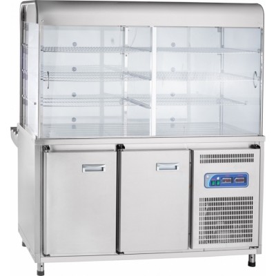 Прилавок-витрина холодильный Abat АСТА ПВВ(Н)-70КМ-С-01-ОК саладэт закрыт., кашир. Прилавок-витрина холодильный Abat АСТА ПВВ(Н)-70КМ-С-01-ОК саладэт закрыт., кашир.