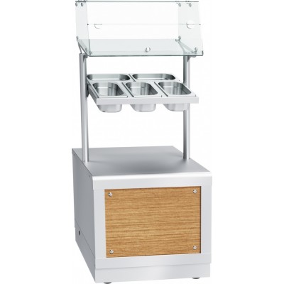 Прилавок для столовых приборов и подносов Abat Hot line ПСПХ-70Х, вся нерж. Прилавок для столовых приборов и подносов Abat Hot line ПСПХ-70Х, вся нерж.