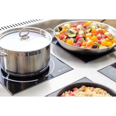 Плита индукционная 4-х конфорочная Abat КИП-49П-5,0-01 нерж. сталь Плита индукционная 4-х конфорочная Abat КИП-49П-5,0-01 нерж. сталь