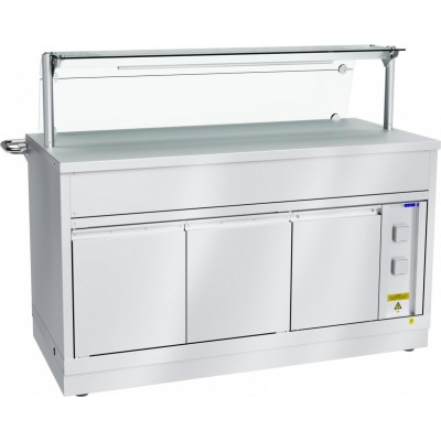 Прилавок для горячих напитков Abat Hot line ПГН-70Х-03, 1 стеклянная полка, вся нерж. Прилавок для горячих напитков Abat Hot line ПГН-70Х-03, 1 стеклянная полка, вся нерж.