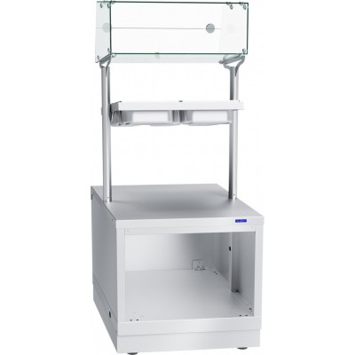 Прилавок для столовых приборов и подносов Abat Hot line ПСПХ-70Х, вся нерж. Прилавок для столовых приборов и подносов Abat Hot line ПСПХ-70Х, вся нерж.