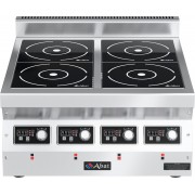 Плита индукционная 4-х конфорочная Abat КИП-47Н-5,0