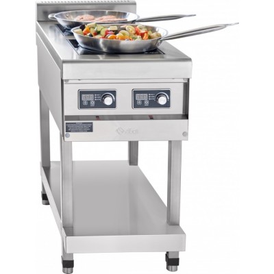 Плита индукционная 2-х конфорочная Abat КИП-29П-3,5-01 нерж. сталь Плита индукционная 2-х конфорочная Abat КИП-29П-3,5-01 нерж. сталь