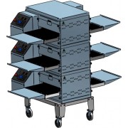 Подставка Abat ПП-400-01 для печи ПЭК-400 на 3 яруса