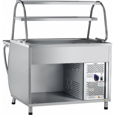 Прилавок холодильный Abat ПАТША ПВВ(Н)-70М-НШ открытый, 1 полка Прилавок холодильный Abat ПАТША ПВВ(Н)-70М-НШ открытый, 1 полка