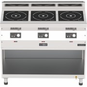 Плита индукционная 3-х конфорочная Abat КИП-35Н-3,5