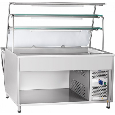 Прилавок холодильный Abat ПРЕМЬЕР ПВВ(Н)-70Т-01-НШ открытый, 3 полки, кашир. Прилавок холодильный Abat ПРЕМЬЕР ПВВ(Н)-70Т-01-НШ открытый, 3 полки, кашир.