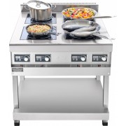 Плита индукционная 4-х конфорочная Abat КИП-49П-5,0-01 нерж. сталь