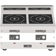 Плита индукционная 2-ух конфорочная Abat КИП-25Н-5,0