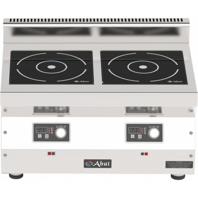 Плита индукционная 2-ух конфорочная Abat КИП-25Н-5,0 Плита индукционная 2-ух конфорочная Abat КИП-25Н-5,0