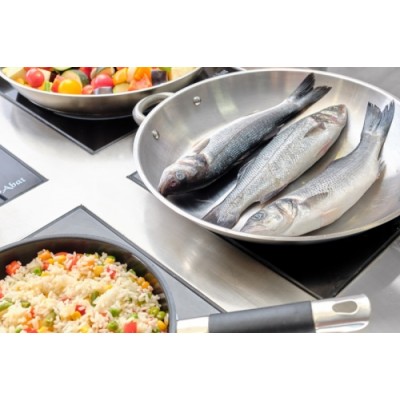 Плита индукционная 4-х конфорочная Abat КИП-49П-5,0-01 нерж. сталь Плита индукционная 4-х конфорочная Abat КИП-49П-5,0-01 нерж. сталь