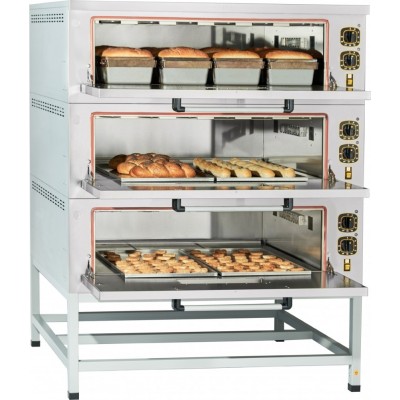 Шкаф пекарский подовый электрический Abat ЭШП-3-01 неразборный Шкаф пекарский подовый электрический Abat ЭШП-3-01 неразборный